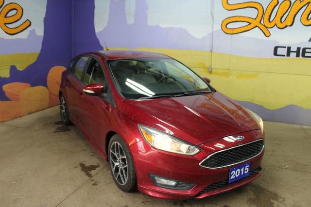 Used 2015 Ford Focus SE with VIN 1FADP3K2XFL250985 for sale in Grand Ledge, MI